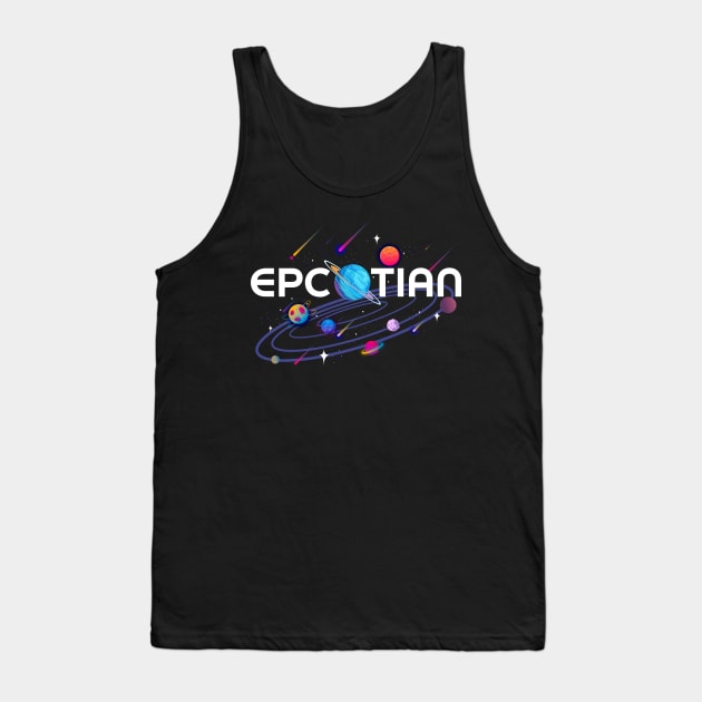 Guardians of the Galaxy EPCOTIAN Tee Tank Top by Britt